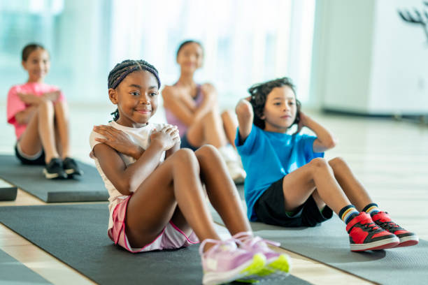 istock Children's Fitness Class 2174042462