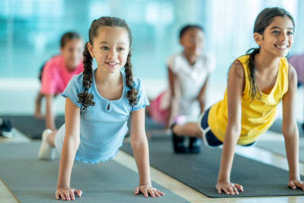 istock Children's Fitness Class 2174042500