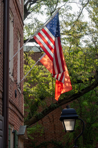 istock Historic street at Sunrise 2174046750