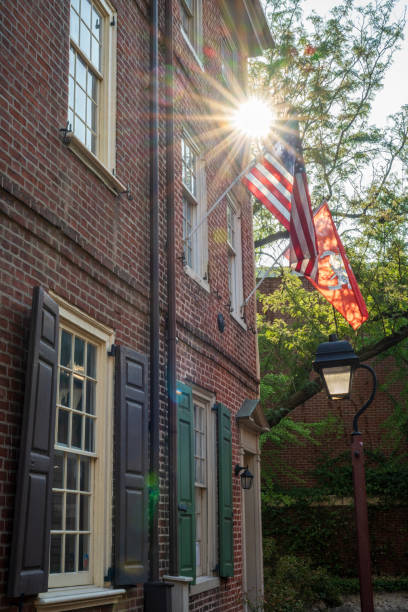 istock Historic street at Sunrise 2174046758