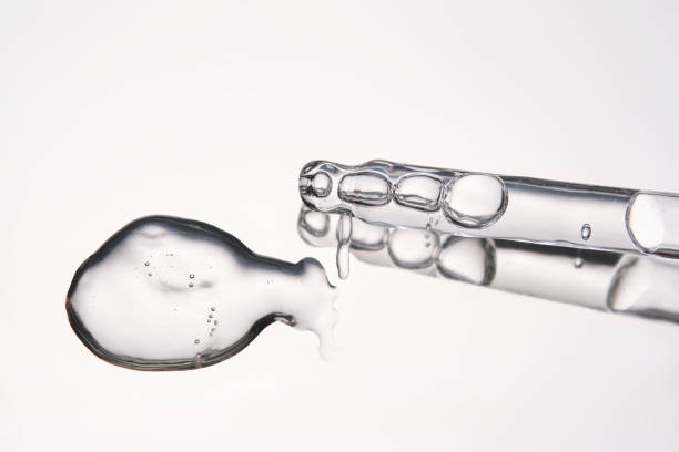 istock Pipette with cosmetic gel or serum close-up. 2174068002