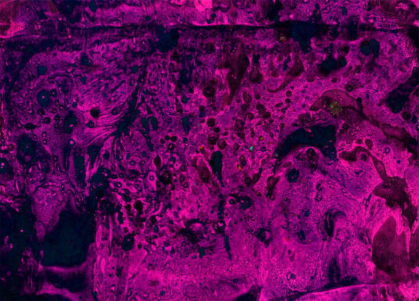 istock Abstract texture background from different spots. Different shades of pink, purple, blue, black colors. 2174081896