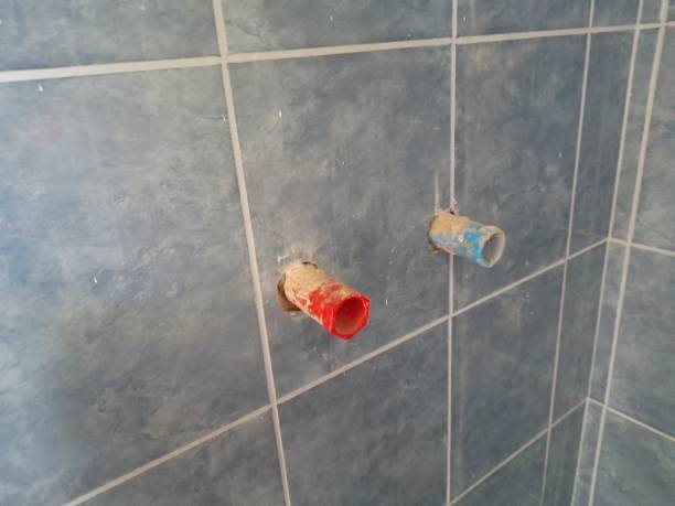 istock Water tubes in the wall 2174099797