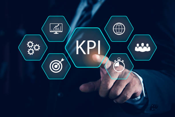 istock KPI Key Performance Indicator for Business Concept. Businessman working with data to analyze key performance indicators (KPI) displayed as holographic icons 2174100059