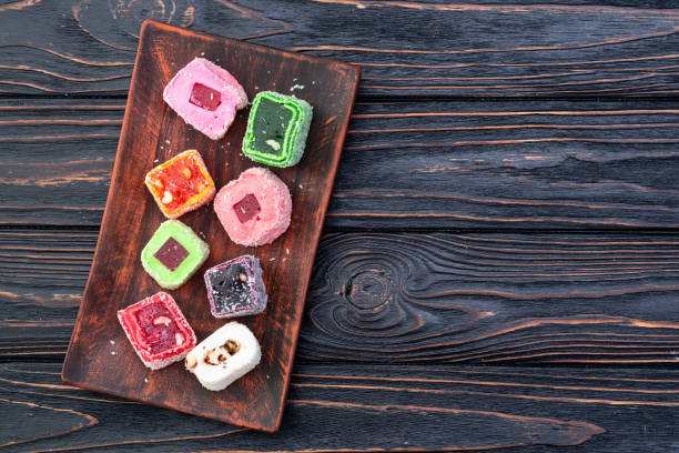 istock Turkish delight candy . Rahat lokum photography 2174103115