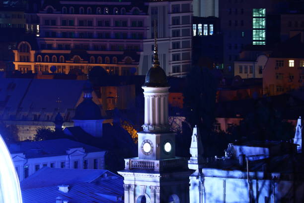 Night city photography.