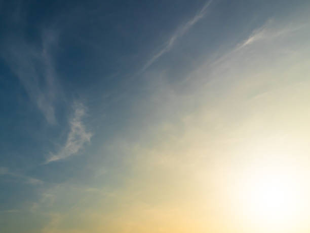 istock Sunset blur nature summer background cloud gradient overlay dramatic weather orange sky evening sunrise pastel color effect pattern abstract spring light beauty template yellow wallpaper tropical 2174107173