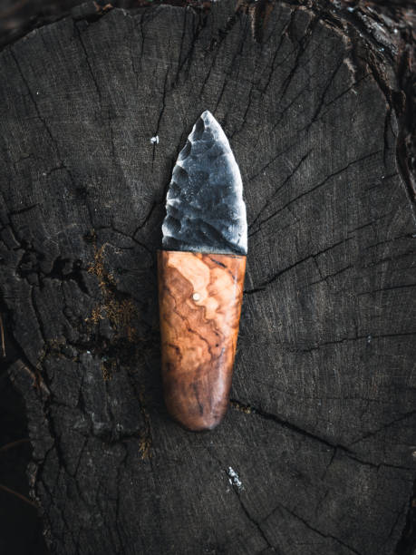 istock Handcrafted Knife on Animal Pelt 2174111429