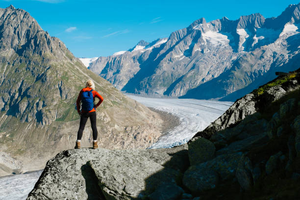 istock Aletsch Glacier view, Valais, Switzerland 2174118996