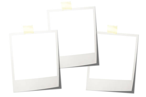 polaroid card blank on the png backgrounds