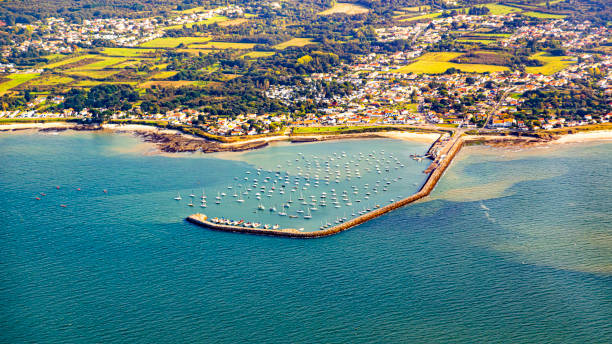 istock atlantic ocean in loire atlantic and loire river saint nazaire estuary 2174128043