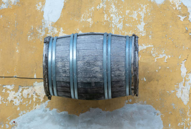 istock old wooden keg 2174129497