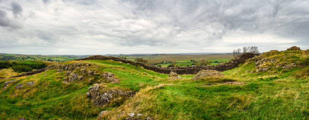 Hadrian's Wall is a World Heritage Site in the beautiful Northumberland National Park. Popular with walkers along the Hadrian's Wall Path and Pennine Way