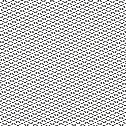 Geometric Diamond Pattern Black Intersecting Lines Repetitive Grid ...