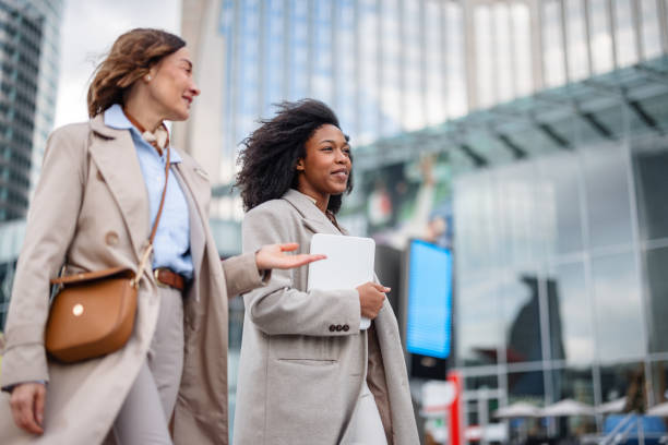 istock Professional Women Walking Confidently Downtown 2174152501