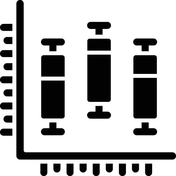 Box Plot Icon Business Intelligence icon vector image. Can be used for Data Analytics. box plot graph stock illustrations