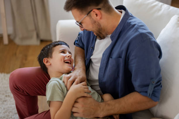 istock Lot's of tickles, even more laughter 2174157365