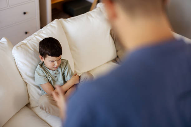 istock Man Scold and Discipline His Little Son 2174157614
