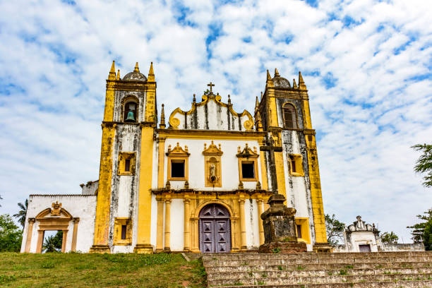istock Baroque church deteriorated by time 2174166200