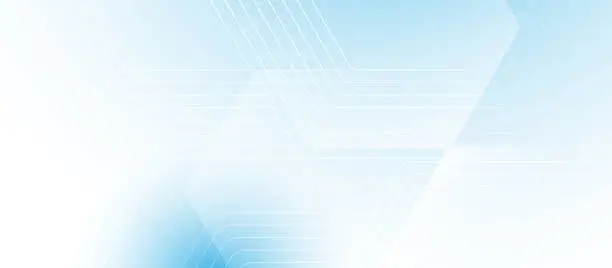 Sfondo geometrico astratto azzurro con linee morbide Sfondo geometrico astratto azzurro con linee morbide