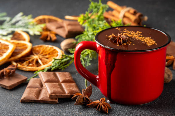 Chocolate Quente com Laranja: Combinação Perfeita - receita deliciosa profissional - passo 1