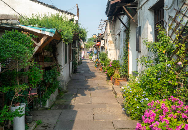 istock Water Town Houses in Shaoxing, China 2174171531