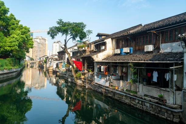 istock Water Town Houses in Shaoxing, China 2174172622