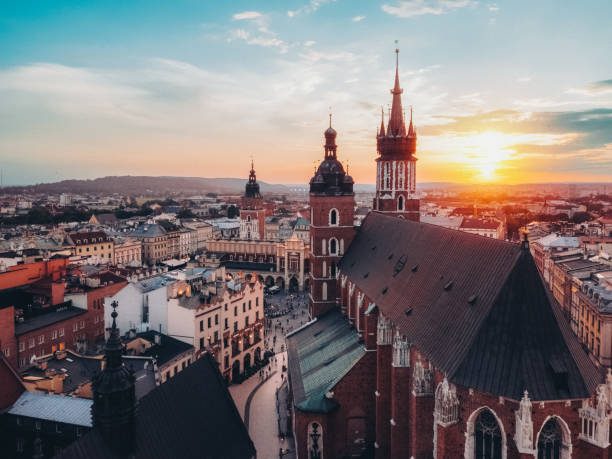 istock Old town of Krakow 2174192262