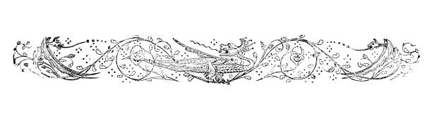 Antique image: Book ornament