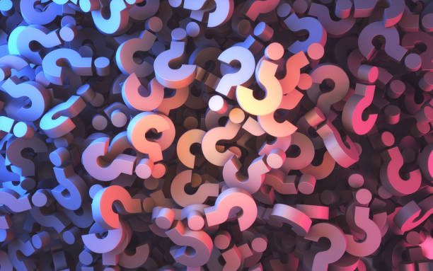 istock A Pile of Blue Pink Lighted Question Marks, FAQ Concept 2174197432