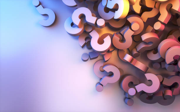 istock A Pile of Blue Pink Lighted Question Marks, FAQ Concept 2174197449
