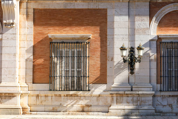 Aranjuez, Madrid, Spain- August 16, 2024: The Royal Palace of Aranjuez