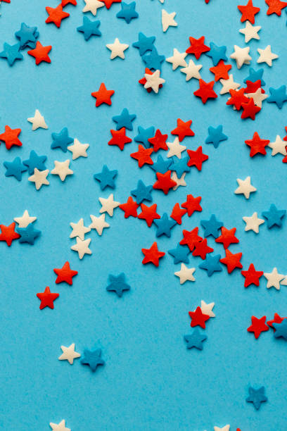 istock sugar baking decorations in the shape of multicolored stars 2174229546