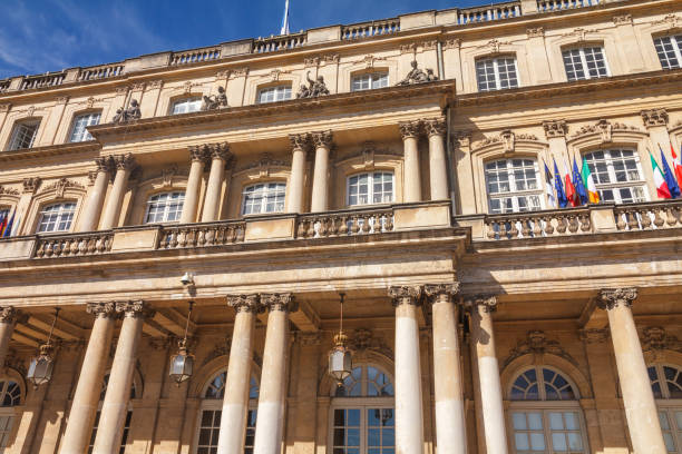 Nancy, France - September 25, 2023: Government Palace in historic centre of town.