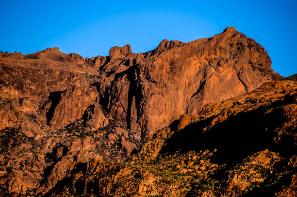 istock The mountain is brown and rocky 2174237365