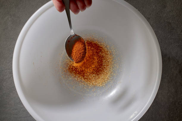 istock spoon of ground dried paprika spice 2174242366