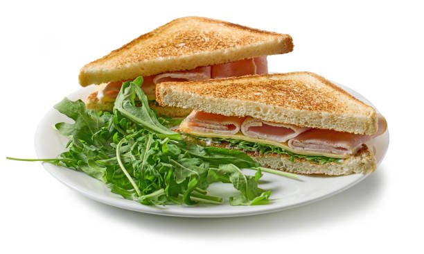 istock plate of ham and cheese toast 2174242396