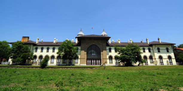 istock Historical Train Station in Edirne, Turkey 2174244139