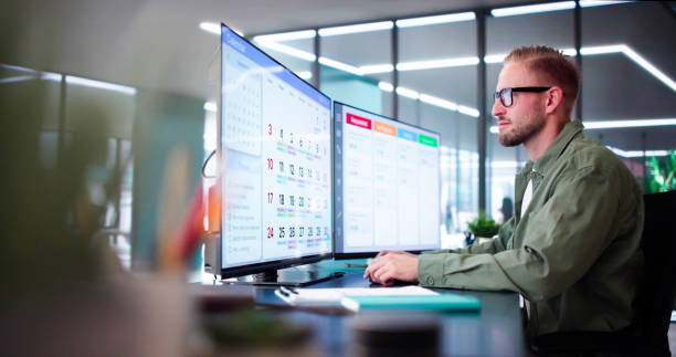 istock Business Schedule Calendar And Agenda 2174258864