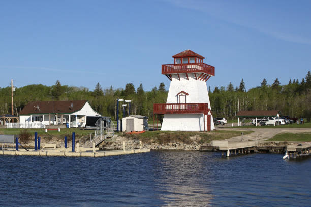 istock Gull Harbour Lighthouse, Lake Winnipeg, Manitoba 2174266805