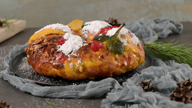 istock Bolo Rei or Kings Cake 2174270500