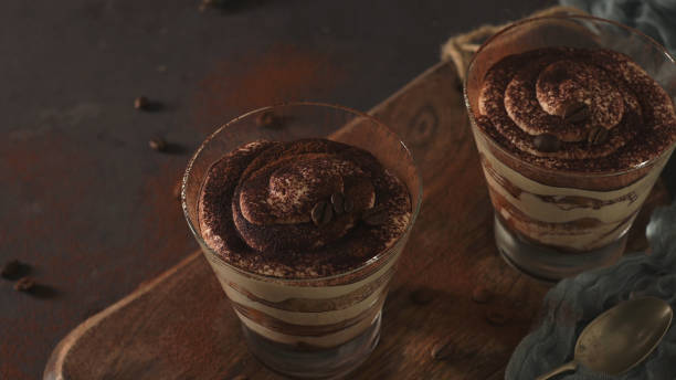 istock Tiramisu dessert in glasses 2174270987