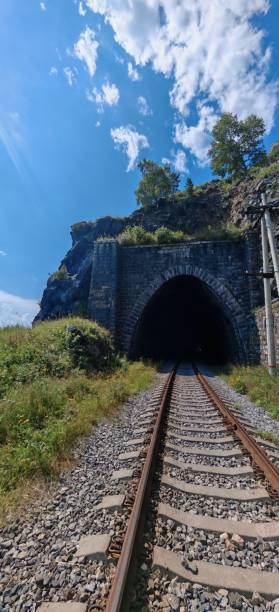 istock Old tunnel on Circum-Baikal Railway 2174281199