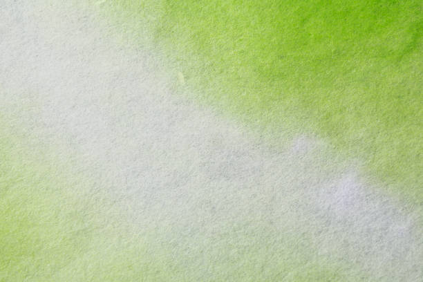 Green watercolor paper texture.