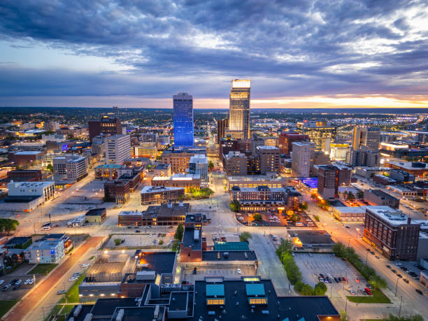istock Downtown Omaha, Nebraska, USA Cityscape 2174282604