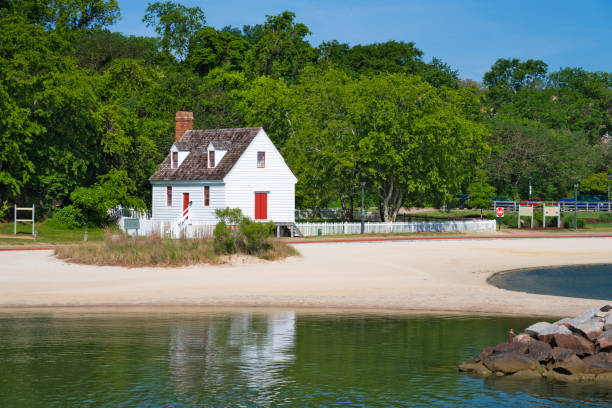 An Archer House at Yorktown, Virginia