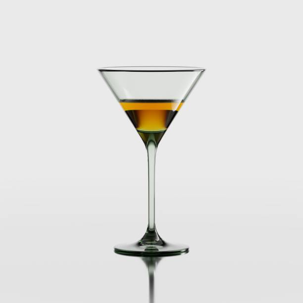 istock Shot of martini glass with reflection 2174290238