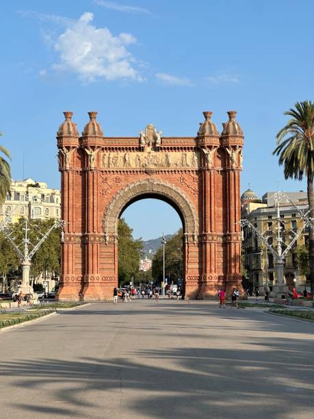 istock Arc de Triomf Gateway in Barcelona, Spain 2174305089