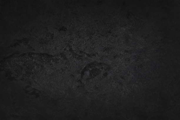 istock Dark grey black slate texture in natural pattern with high resolution for background and design art work. Black stone wall. 2174309941