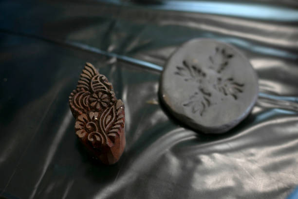 istock wooden mold for clay molding in pottery workshop class 2174320242